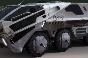 Final approved sketch of the rover